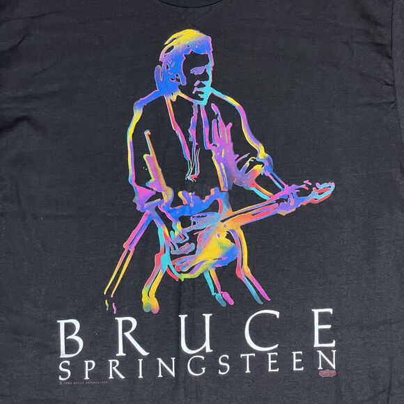 Hanes Tee Vintage 1993 Bruce Springsteen The Concert‎ To Fight Hunger New Jersey - Picture 2 of 10